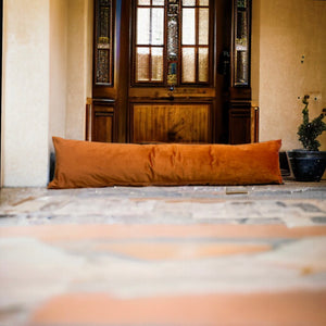 Copper Velvet Draught Excluder