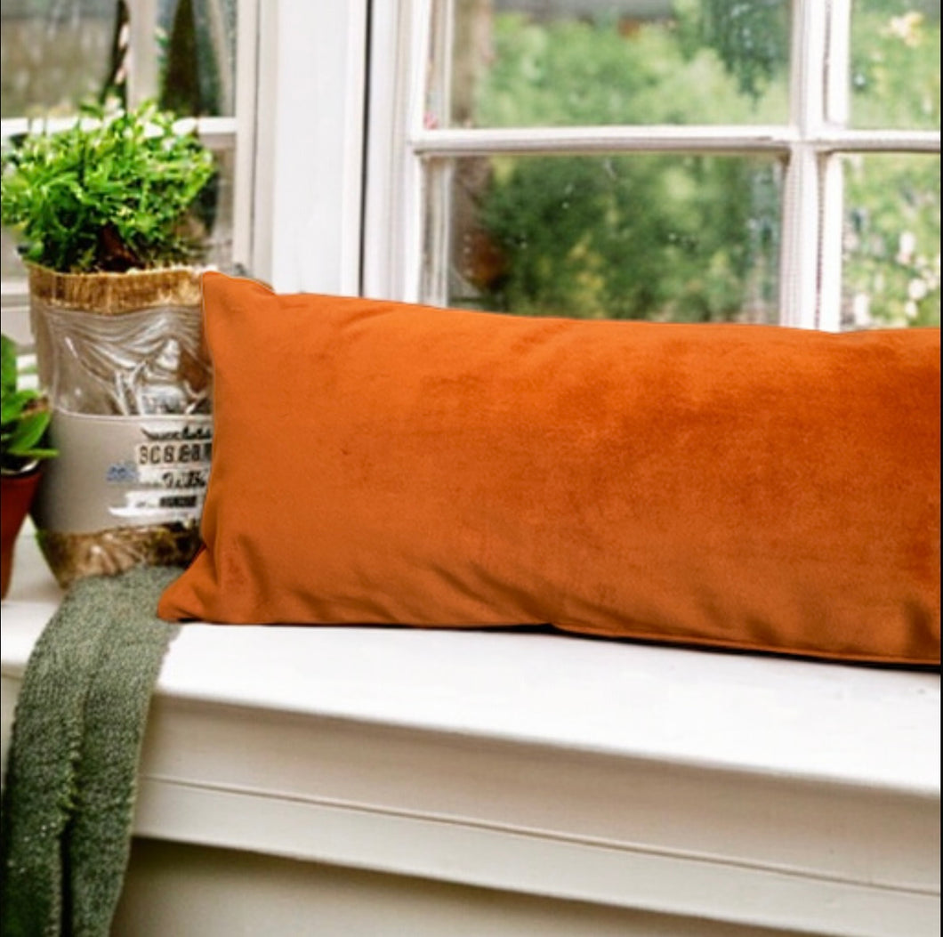 Copper Velvet Draught Excluder