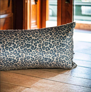 Leopard Print Velvet Draught Excluder