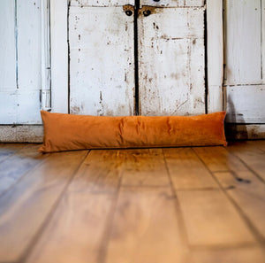 Copper Velvet Draught Excluder