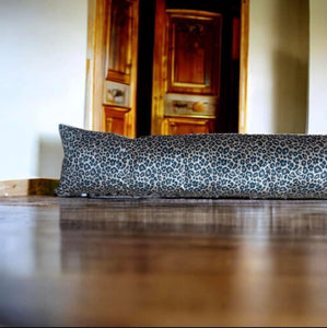 Leopard Print Velvet Draught Excluder