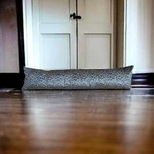 Leopard Print Velvet Draught Excluder