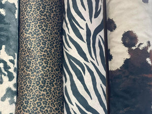 Leopard Print Velvet Draught Excluder