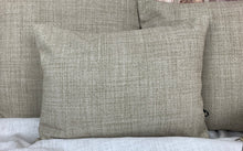 Load image into Gallery viewer, Cream Plaid Wool Cushion
